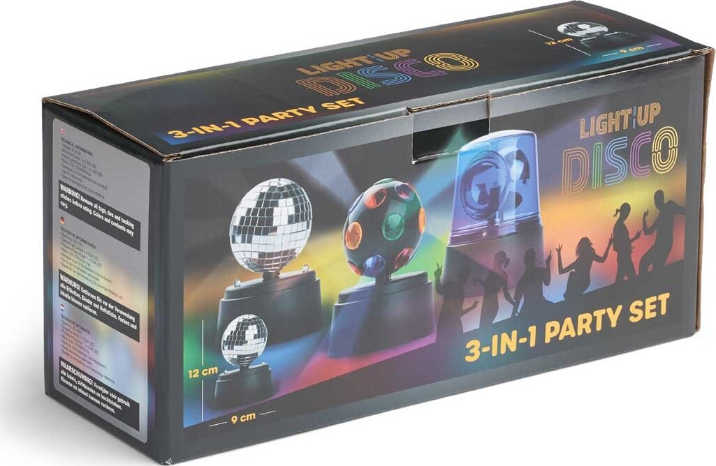 Light - Up - Diskosæt 3 I 1