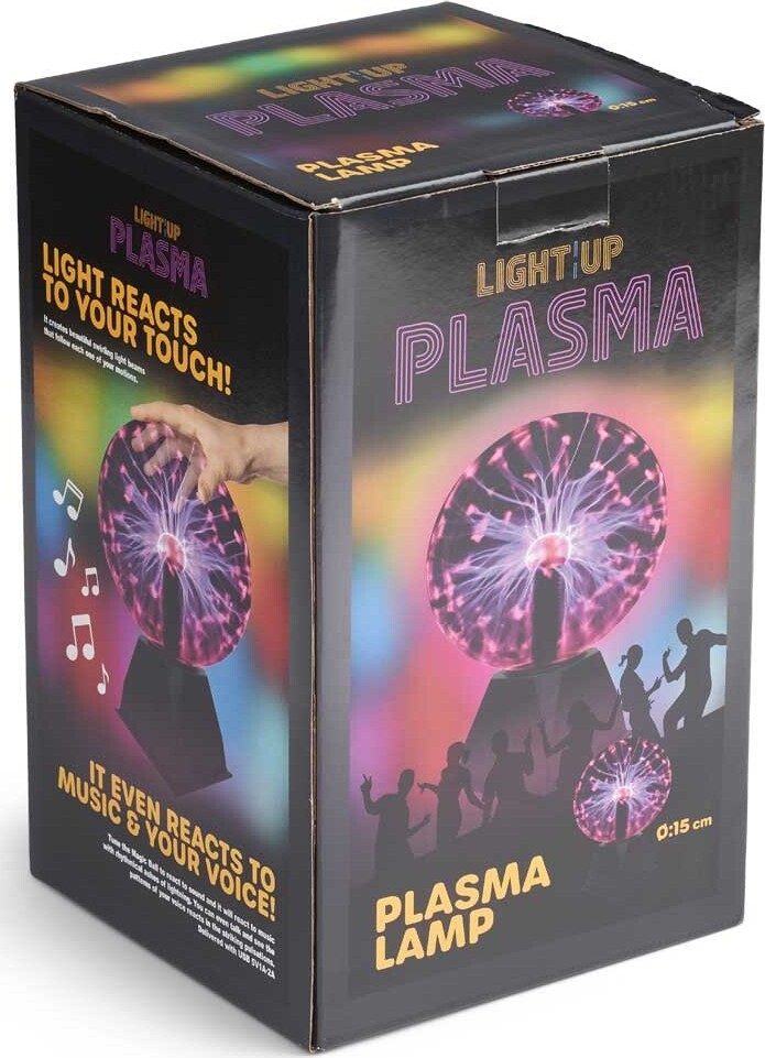 Light - Up - Plasma Ball Lamp Ø15Cm