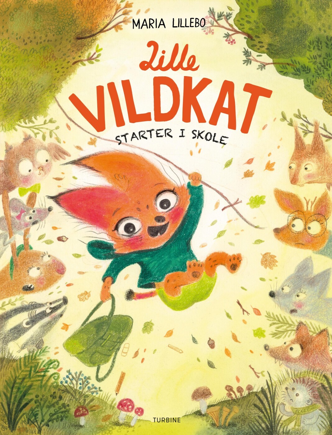 Lille Vildkat Starter I Skole