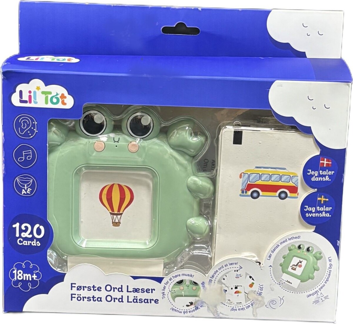 Lil Tot - Første Ord Læser Dkse