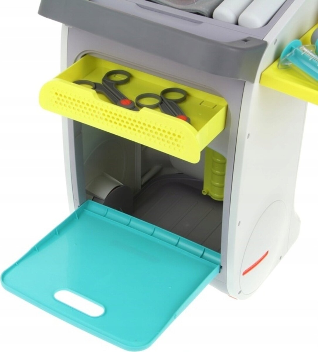 Lil Tot - Mobil Læge- Sundhedsklinik Med Interaktivt Tilbehør Lys- Og Lyd