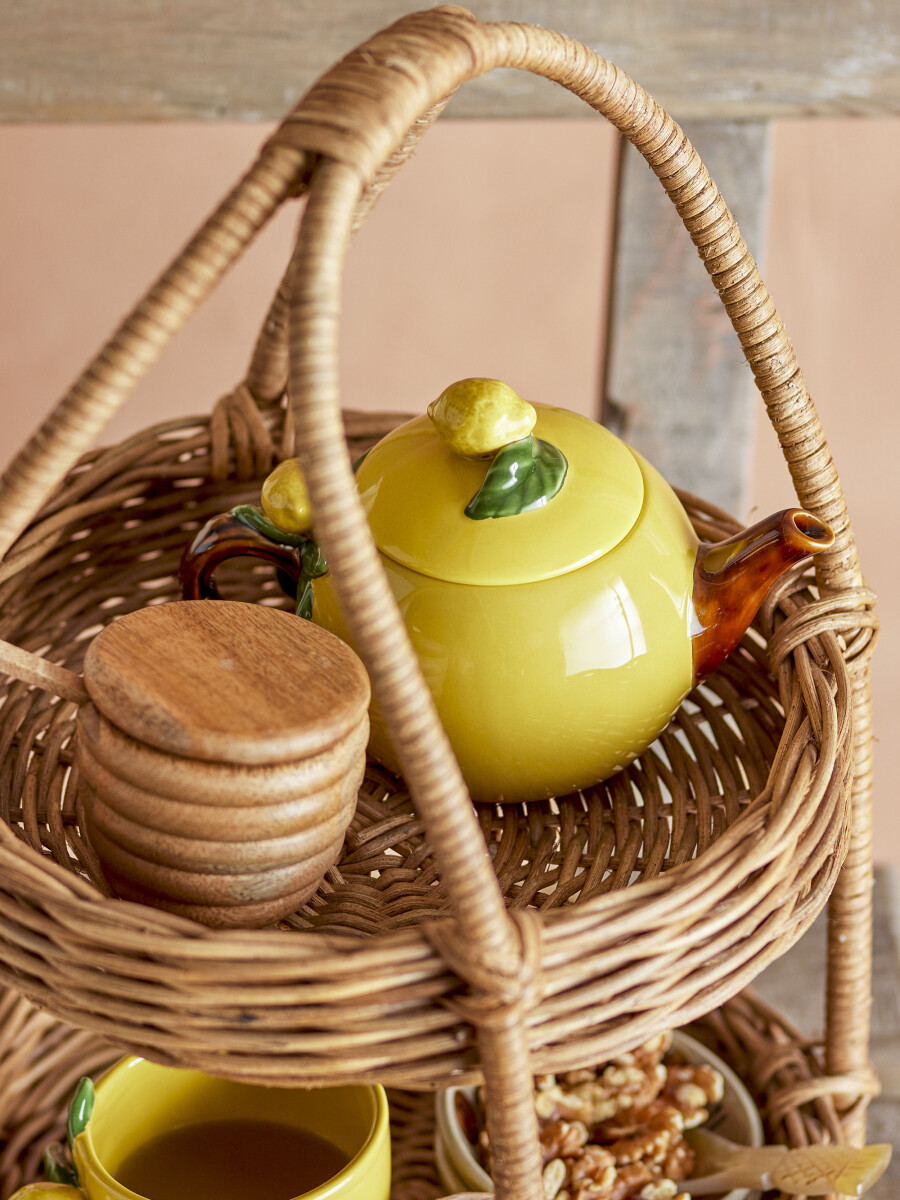 Creative Collection - Limone Tekande - Gul - Stentøj Keramik