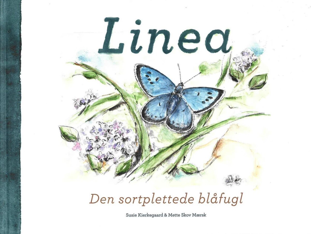 Linea - Den Sortplettede Blåfugl