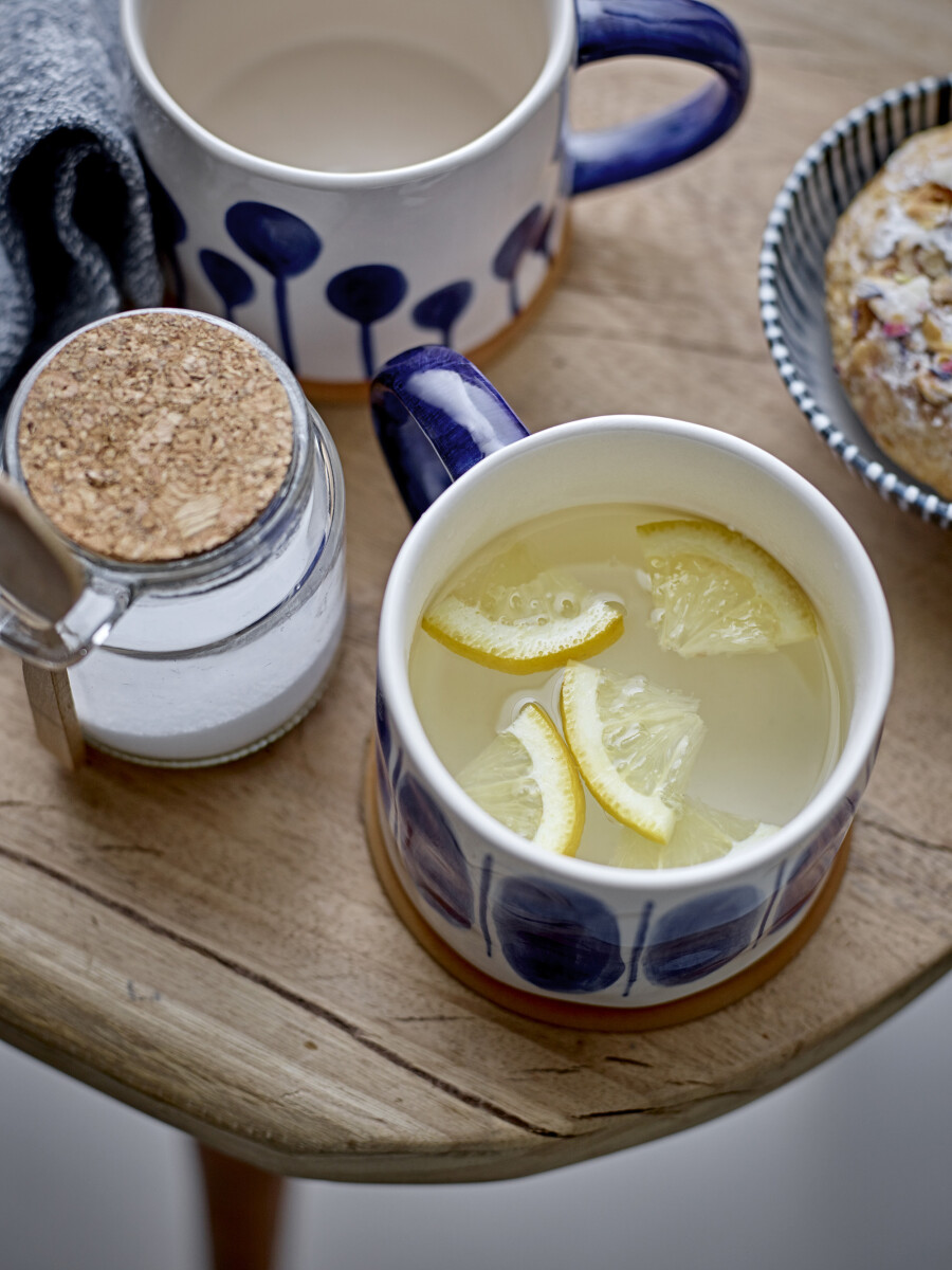 Creative Collection - Linora Krus - Blå - Stentøj - Sæt Med 3 Stk