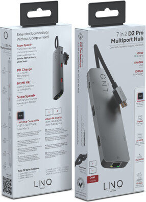 Linq - 7In2 D2 Pro Mst Usb-C Multiport Hub