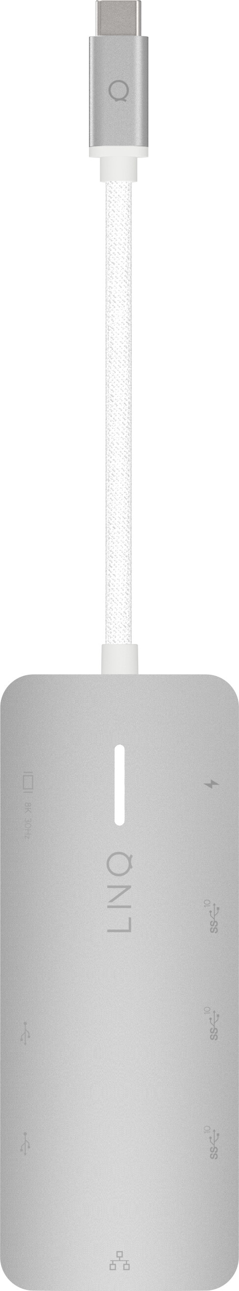 Linq - 8In1 8K Pro 140W Usb-C Multiport Hub