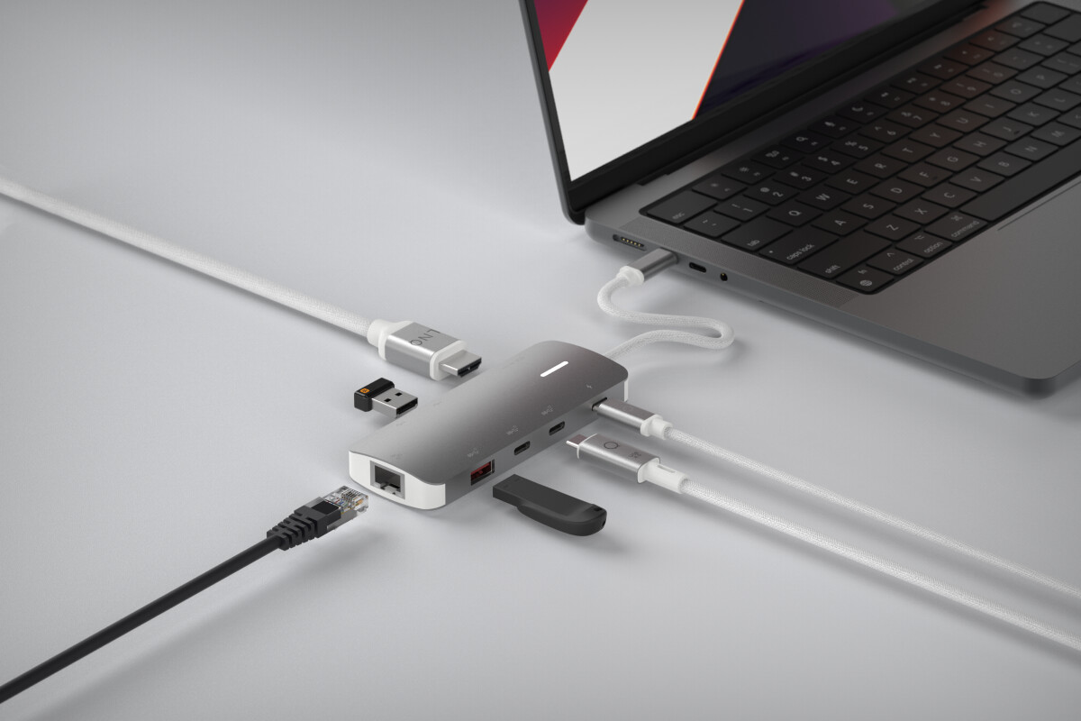 Linq - 8In1 8K Pro 140W Usb-C Multiport Hub
