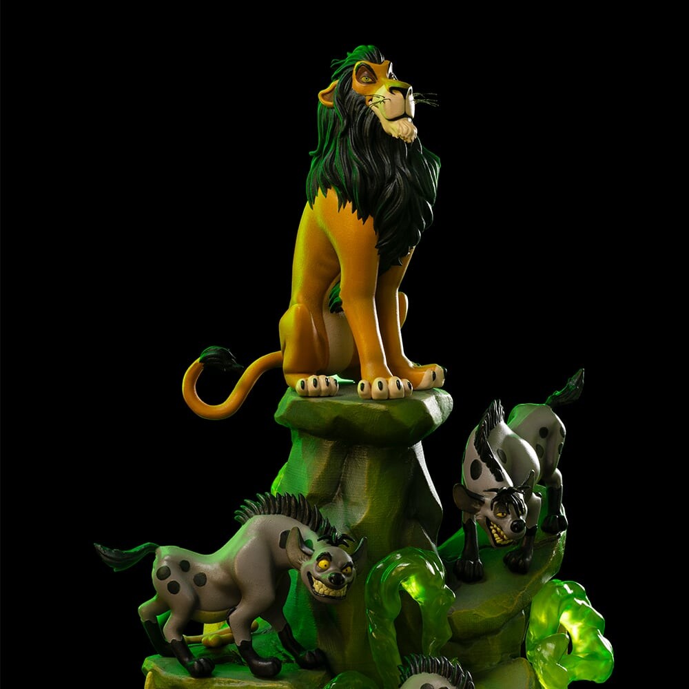 Lion King - Scar Statue Deluxe Art Scale 110