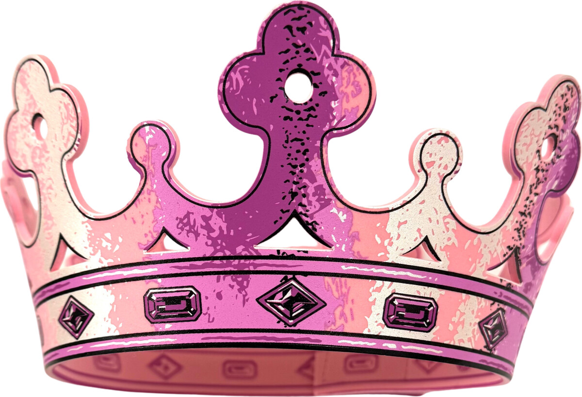 Liontouch - Prinsessekrone Udklædning Til Børn - Pink