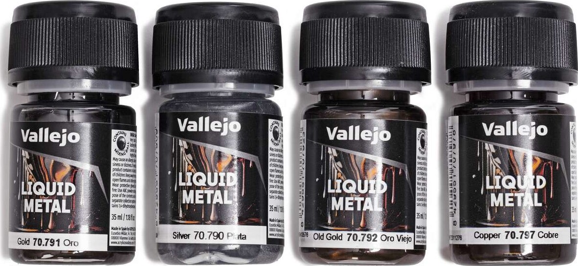 Vallejo - Metallic Maling Sæt - 4X35 Ml