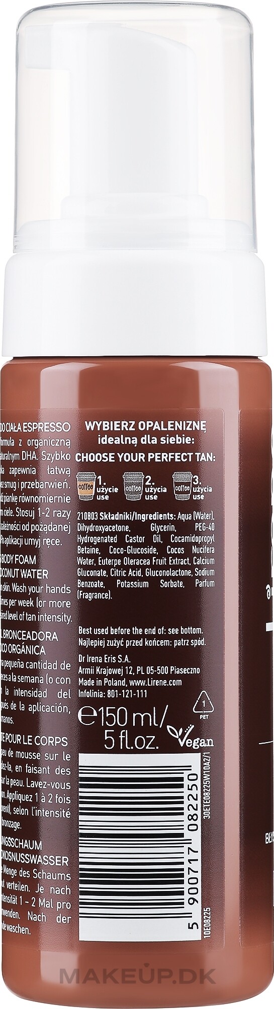 Lirene - Selftanning Foam Espresso
