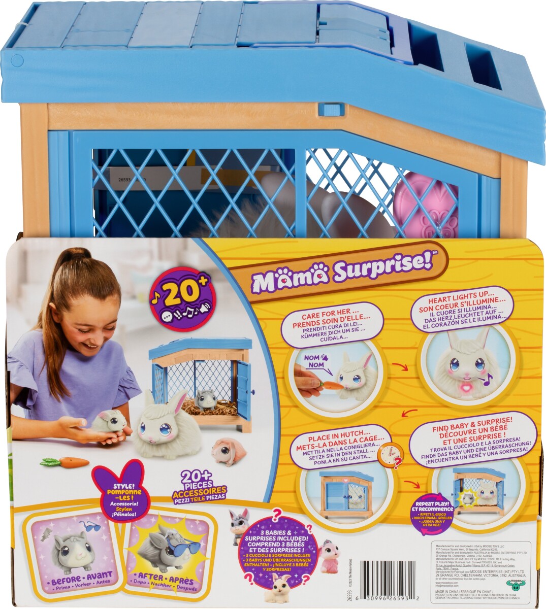 Little Live Pets - Mama Surprise Bunny Playset