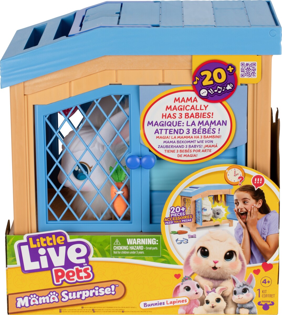 Little Live Pets - Mama Surprise Bunny Playset