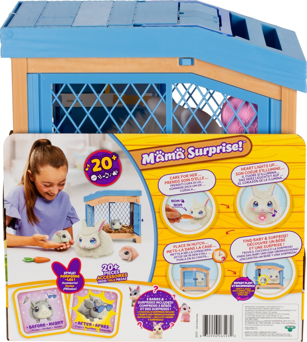 Little Live Pets - Mama Surprise Bunny Playset