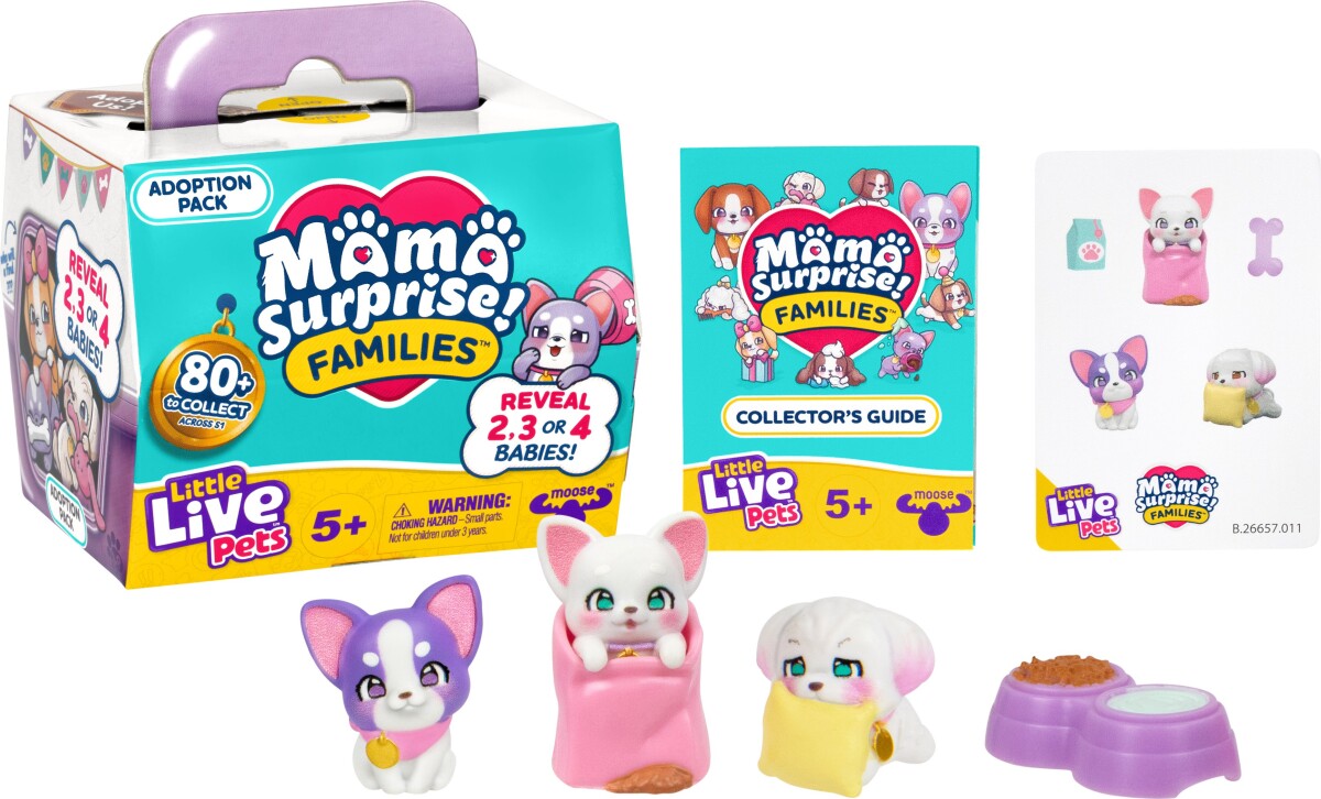 Little Live Pets - Mama Surprise Familie Hvalpeadoption
