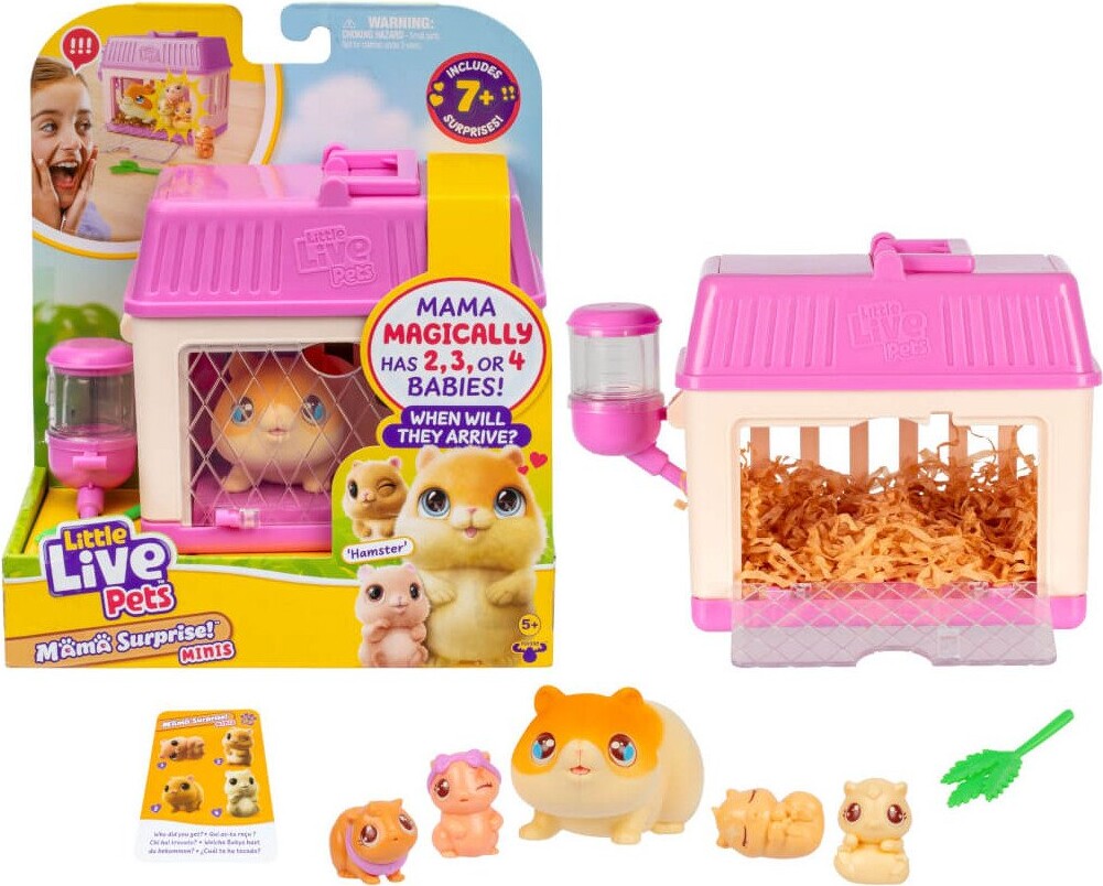 K b Little Live Pets Mama Surprise Minis Hamster 26626 Fra Moose 