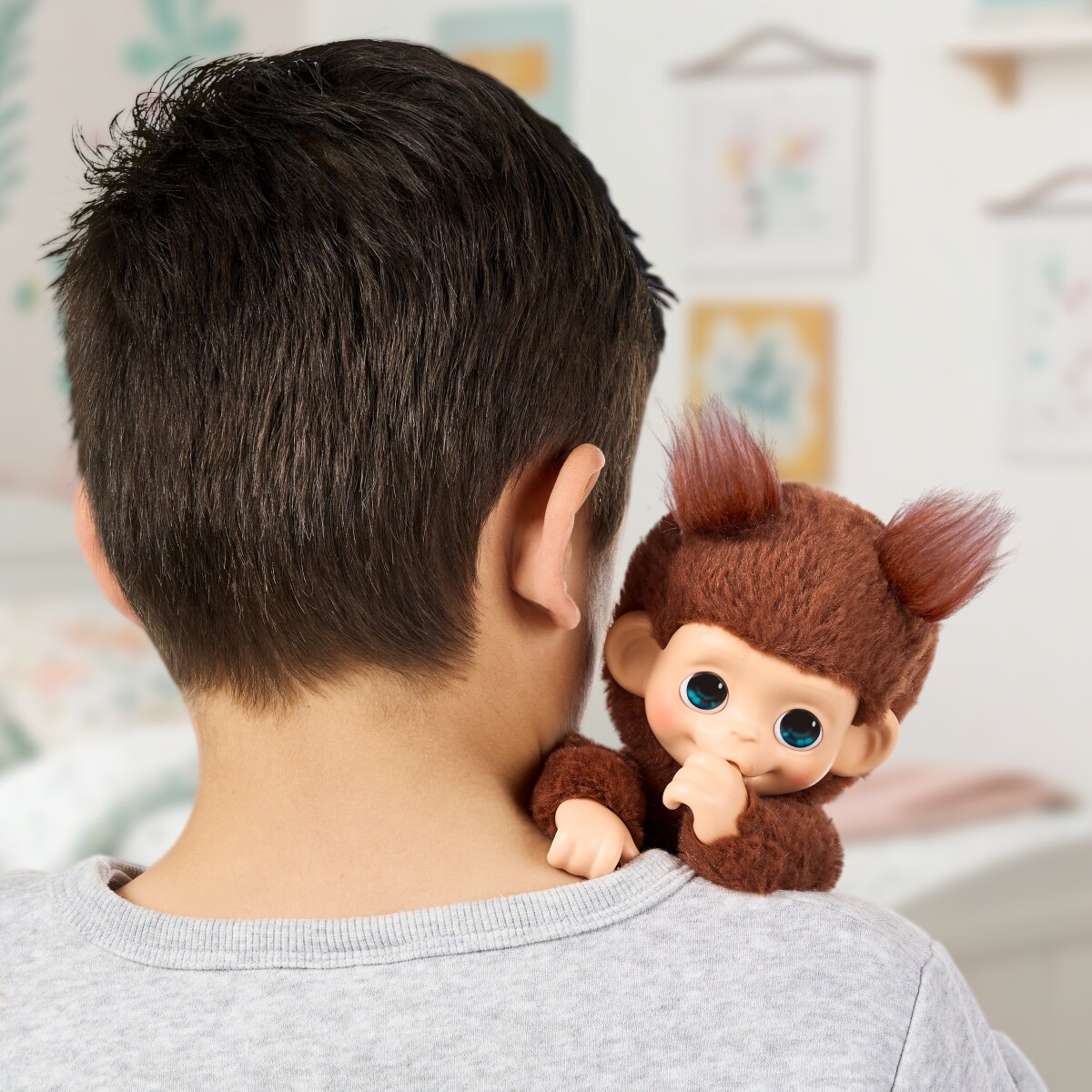 Little Live Pets - My Baby Mini Monkey Brown Cherri