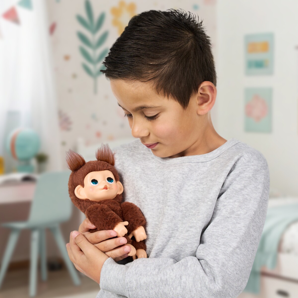 Little Live Pets - My Baby Mini Monkey Brown Cherri