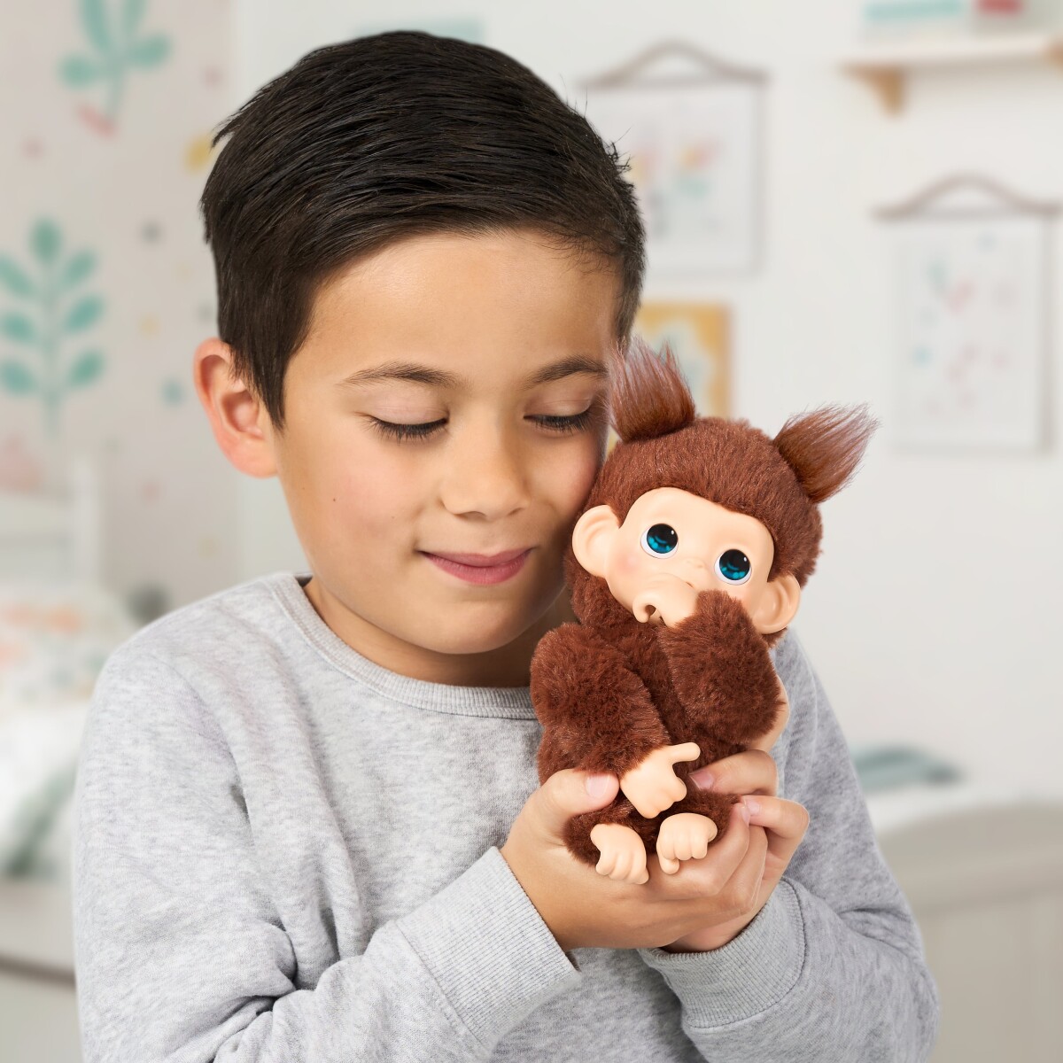 Little Live Pets - My Baby Mini Monkey Brown Cherri