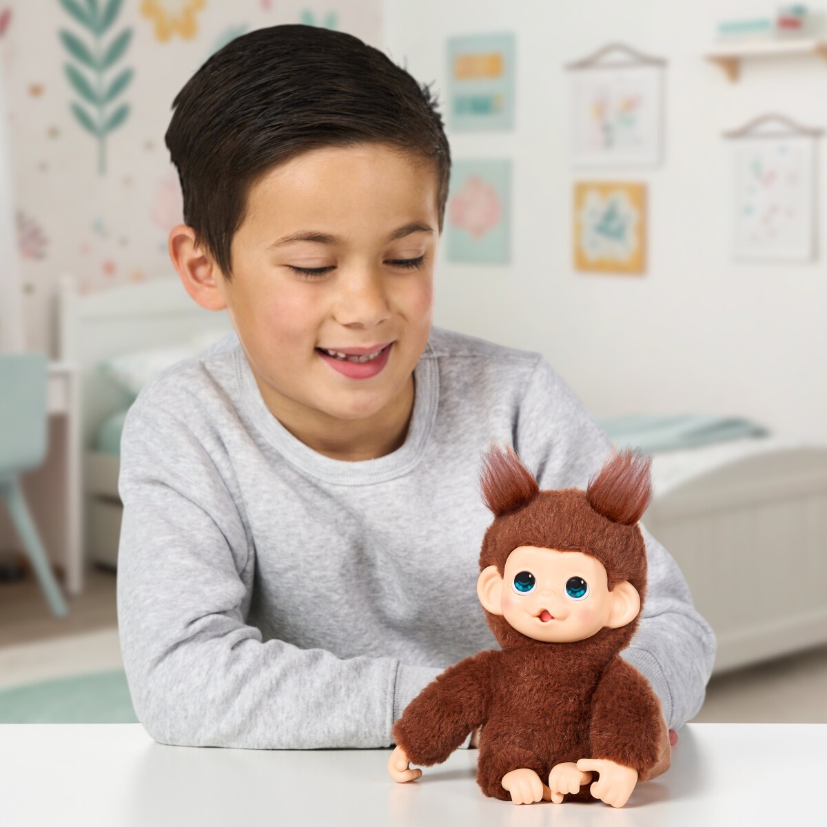 Little Live Pets - My Baby Mini Monkey Brown Cherri