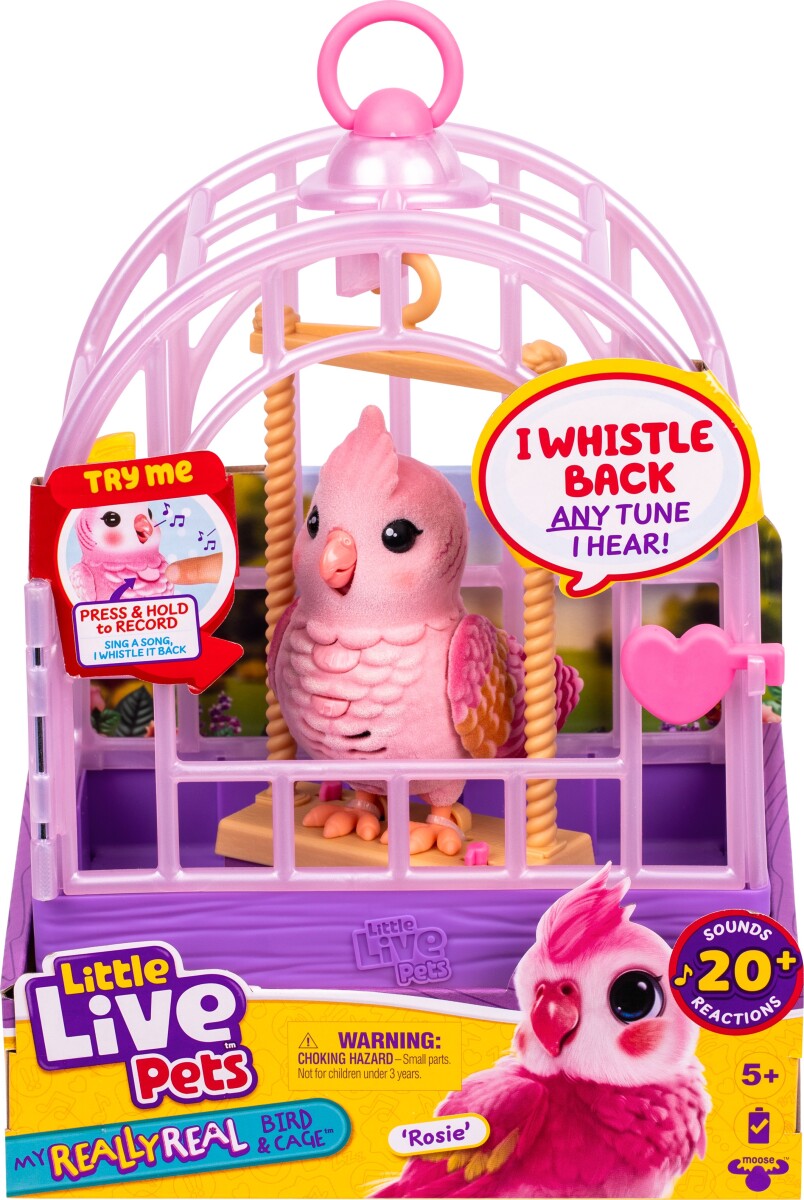 Little Live Pets - My Really Real Bird Cage Rosie
