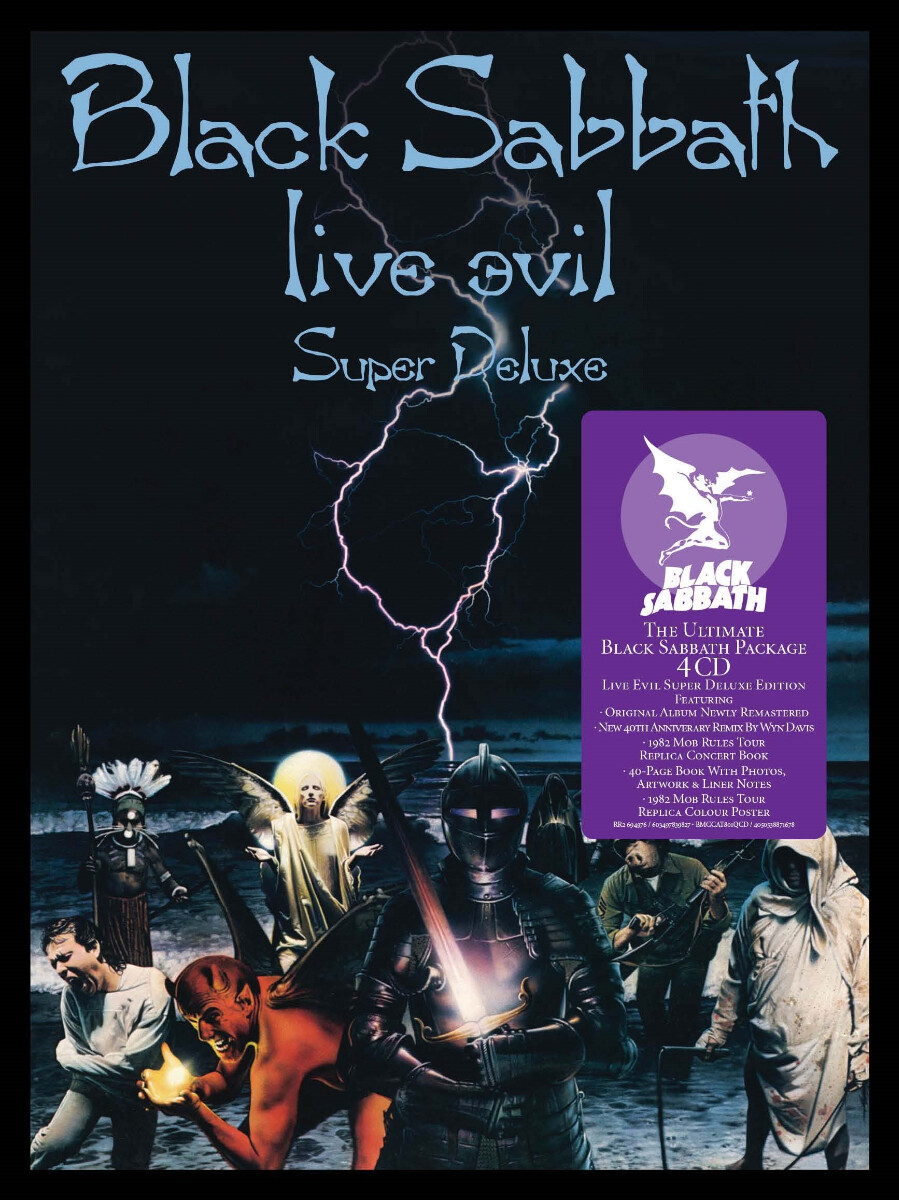 洋楽 Black Sabbath Live Evil 40th Anniversary Black Sabbath - Live Evil - 40th Anniversary Box-set CD