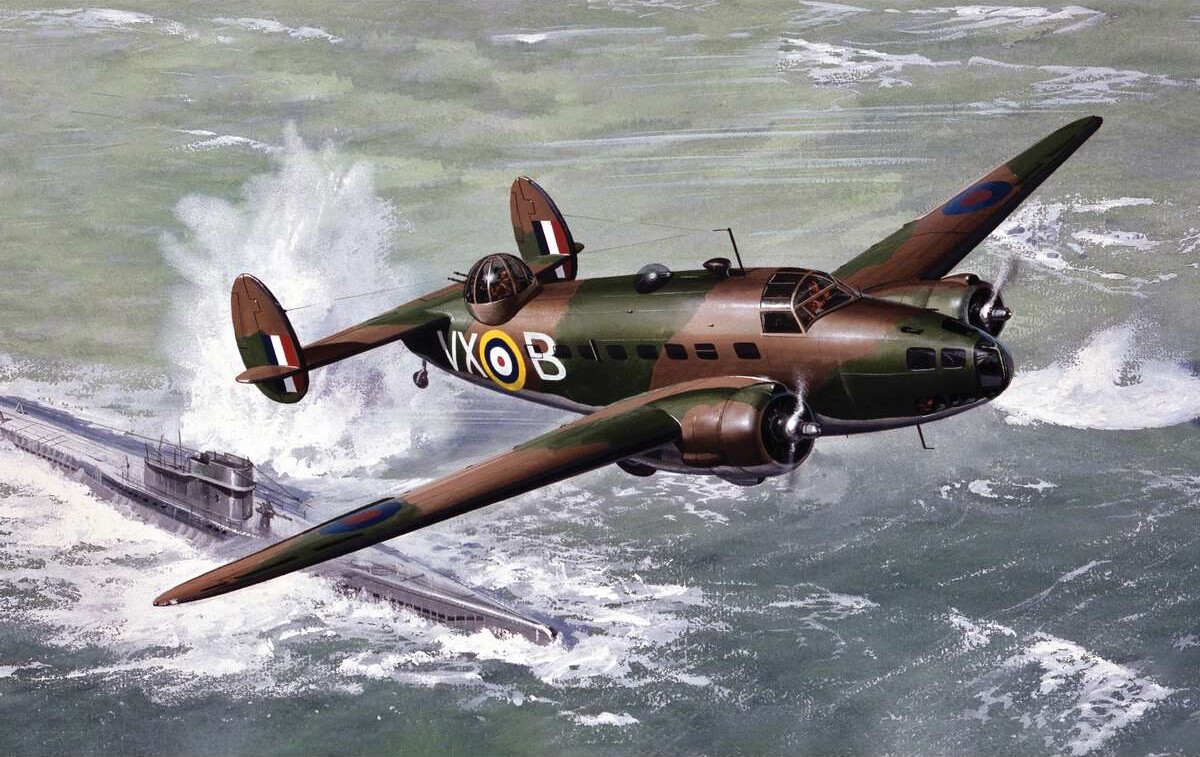 Airfix - Lockheed Hudson Model Fly Byggesæt - 1 72 - A03006V