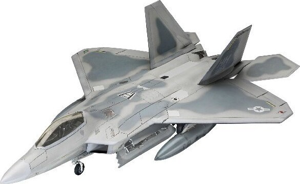 Revell - F-22A Raptor Model Fly Byggesæt - 1 72 - Level 4 - 03858