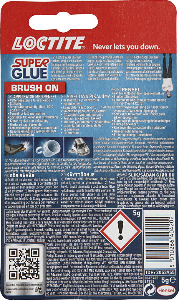 Loctite Super Brush-On Sekundlim - 5 G 1 Stk