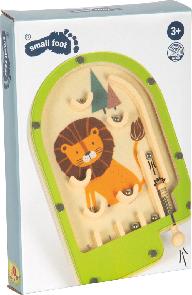 Flipperspil Til Børn - Løve - Træ - Small Foot