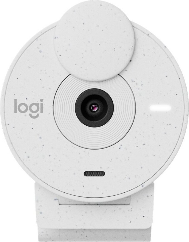 Logitech - Brio 300 - Full Hd Webcam - Off-White