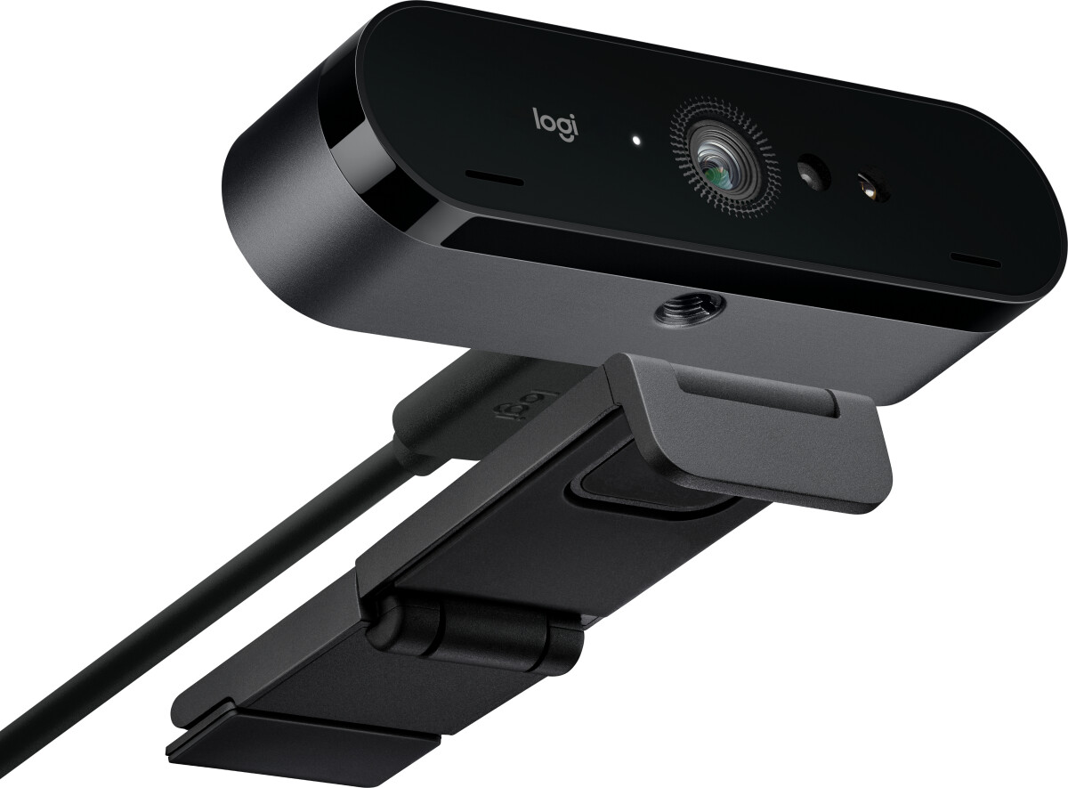 Logitech - Brio 4K Business Webcam - Sort
