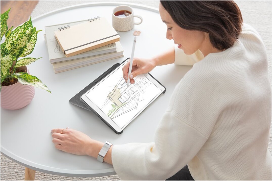 Logitech Combo Touch - Ipad 7Th Gen - Graphite - Nordisk