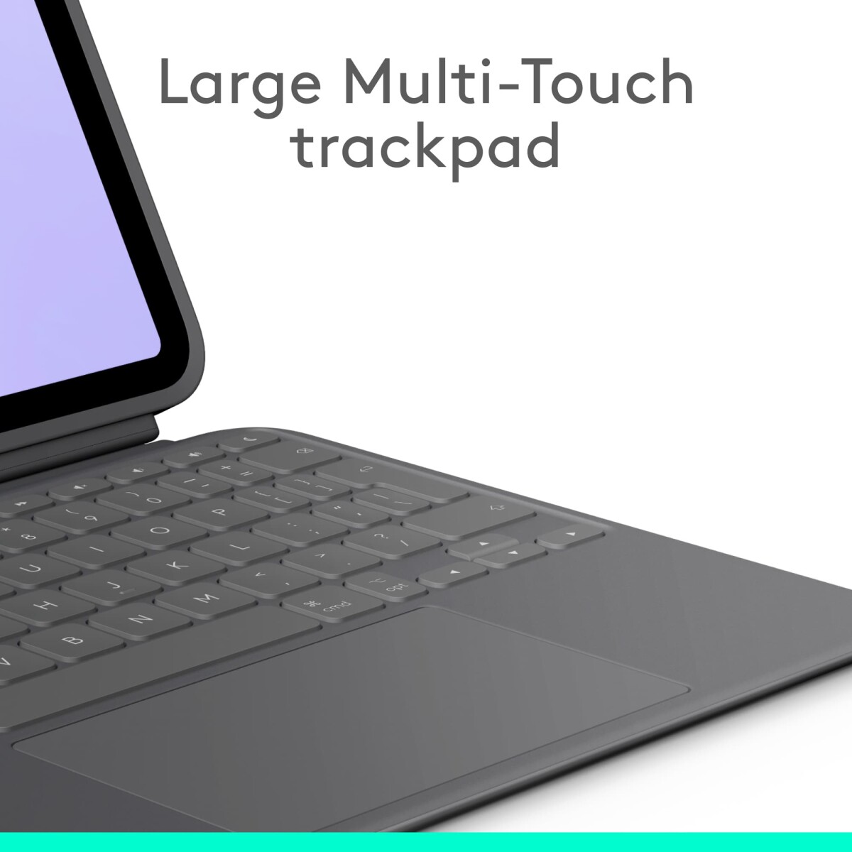 Logitech - Combo Touch Ipad Pro 11-Inch M4 - Graphite - Pan - Nordic