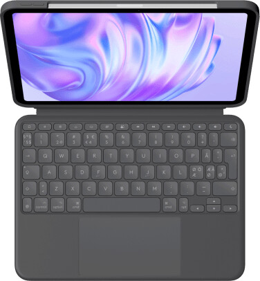 Logitech - Combo Touch Ipad Pro 11-Inch M4 - Graphite - Pan - Nordic