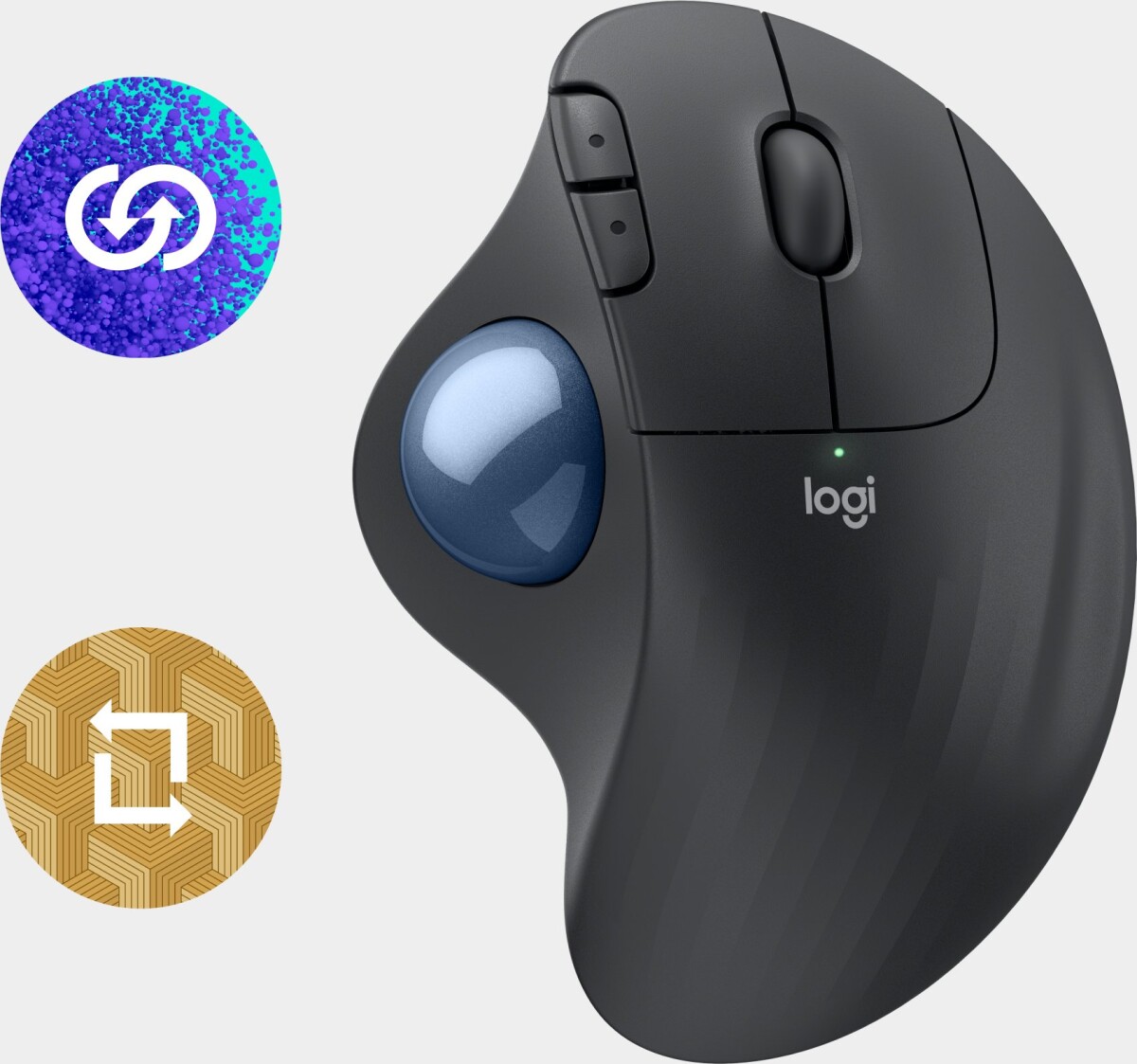 Logitech - Ergo M575S Wireless Trackball