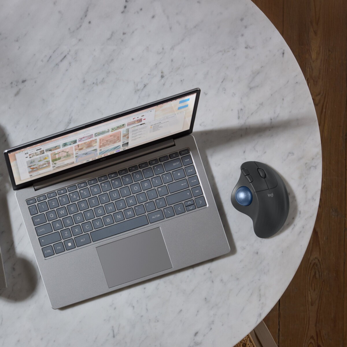 Logitech - Ergo M575S Wireless Trackball