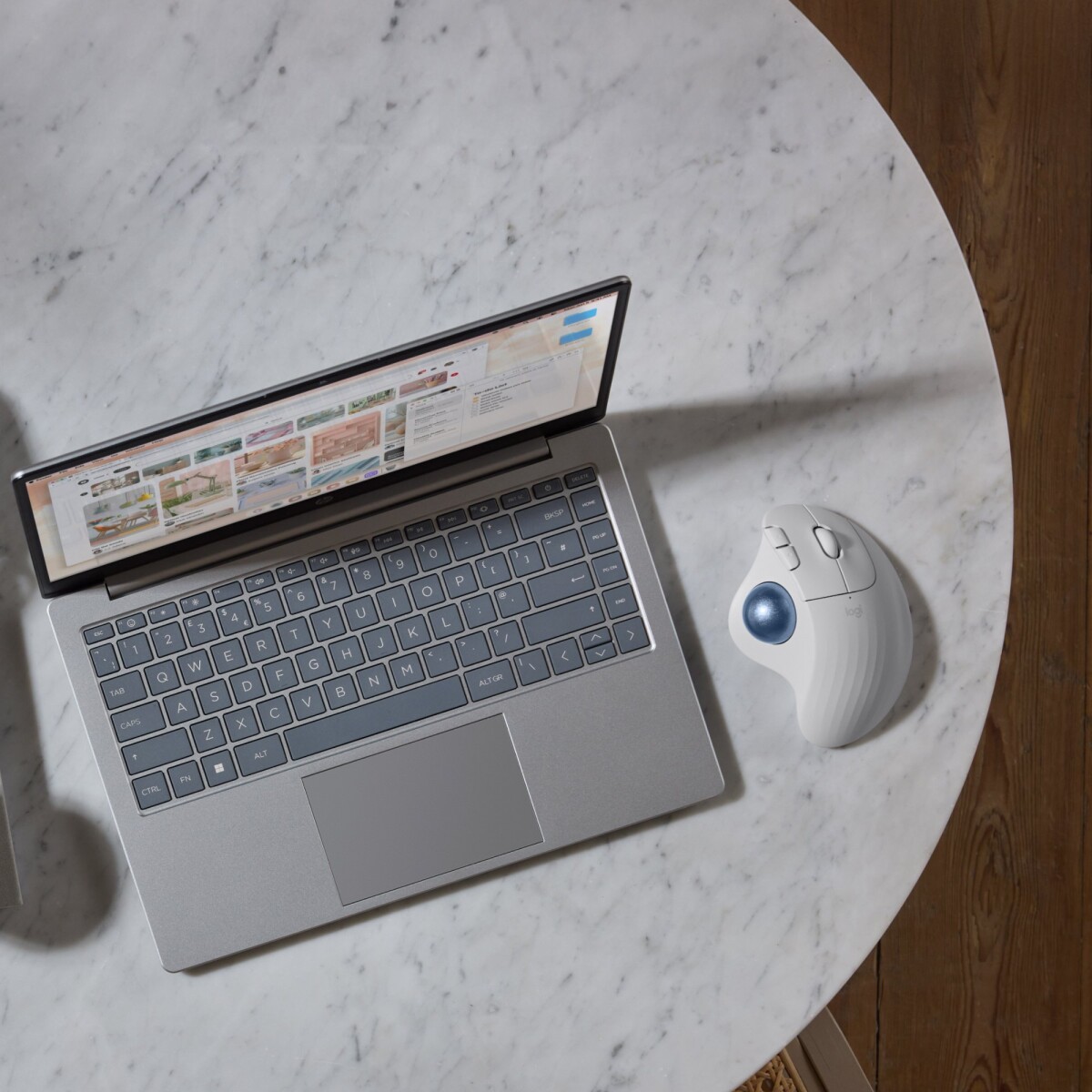 Logitech - Ergo M575S Wireless Trackball