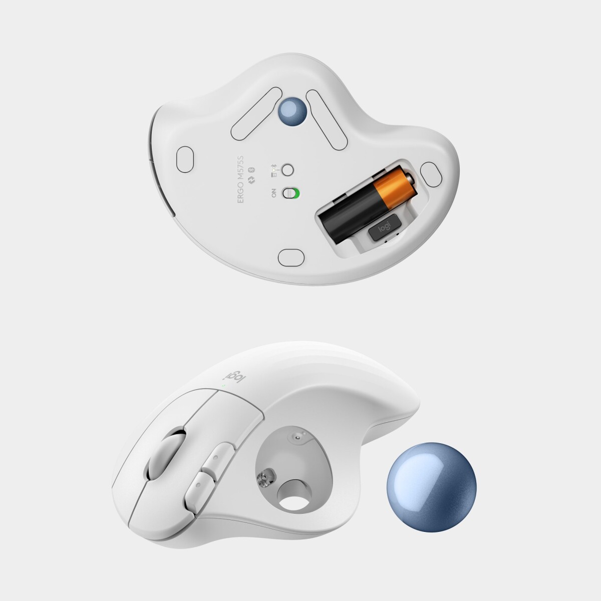 Logitech - Ergo M575S Wireless Trackball