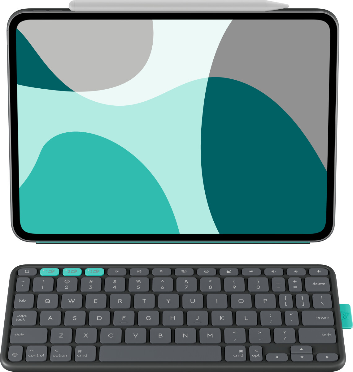 Logitech - Flip Folio Til Ipad Pro Air 11 - Graphite - Nordisk Layout