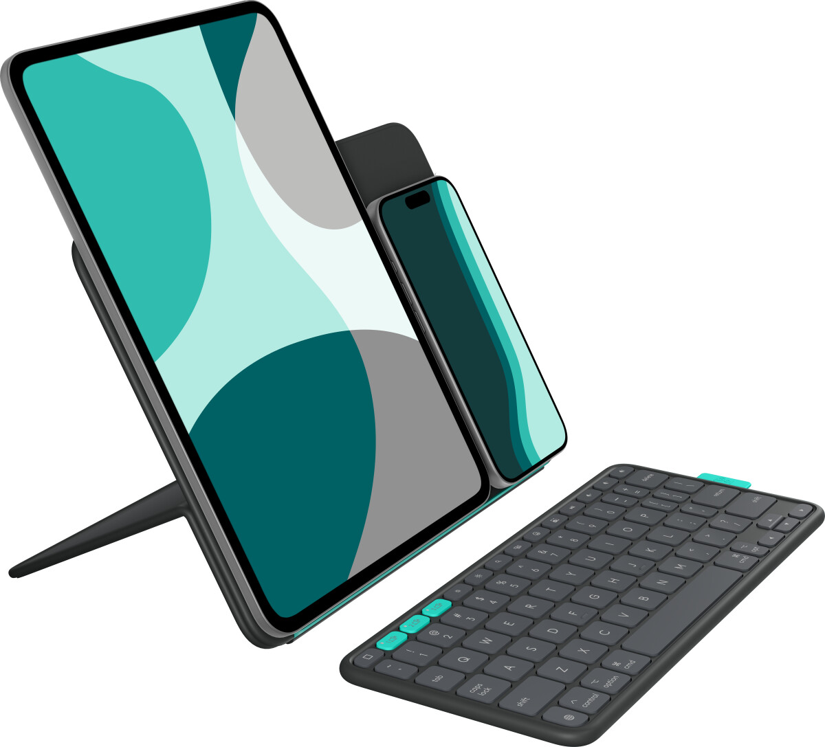 Logitech - Flip Folio Til Ipad Pro Air 11 - Graphite - Nordisk Layout