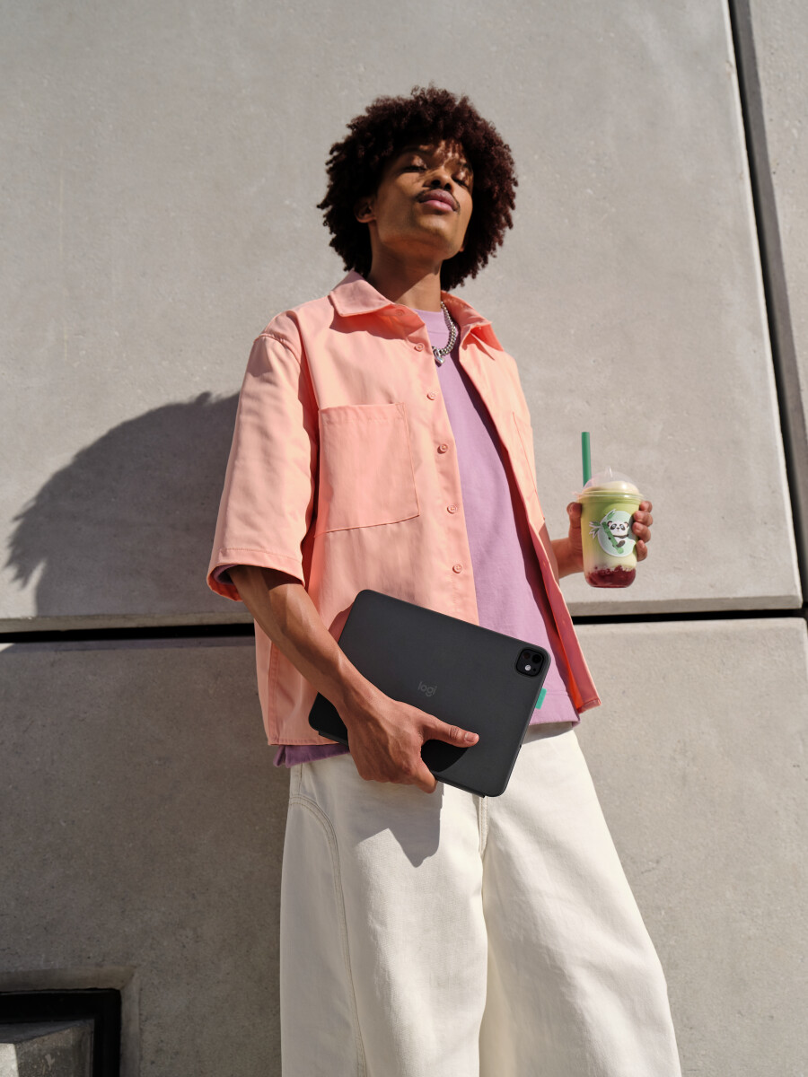 Logitech - Flip Folio Til Ipad Pro Air 11 - Graphite - Nordisk Layout