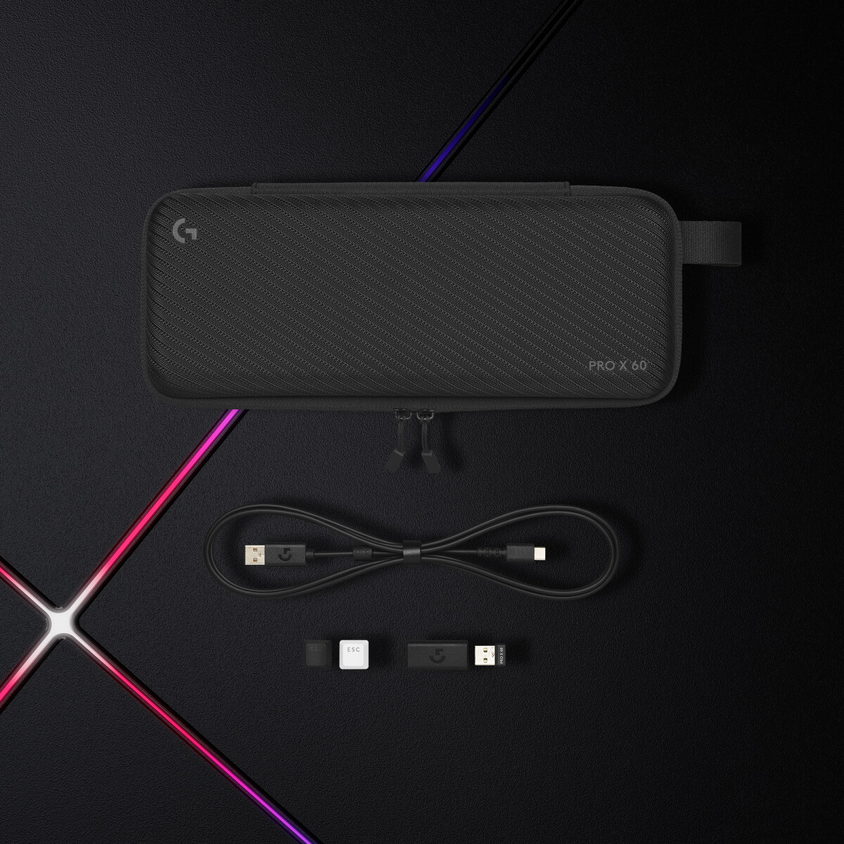 Logitech - G Pro X 60 Lightspeed Wireless Gaming Keyboard - Nordic