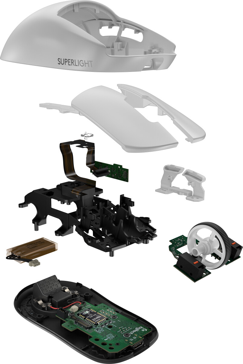 Logitech - G Pro X Superlight 2 Lightspeed Wireless Gaming Mouse