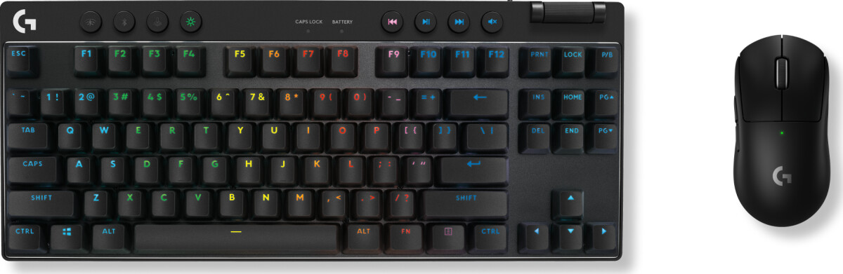 Logitech - G Pro X Tkl Lightspeed Wireless Gaming Keyboard