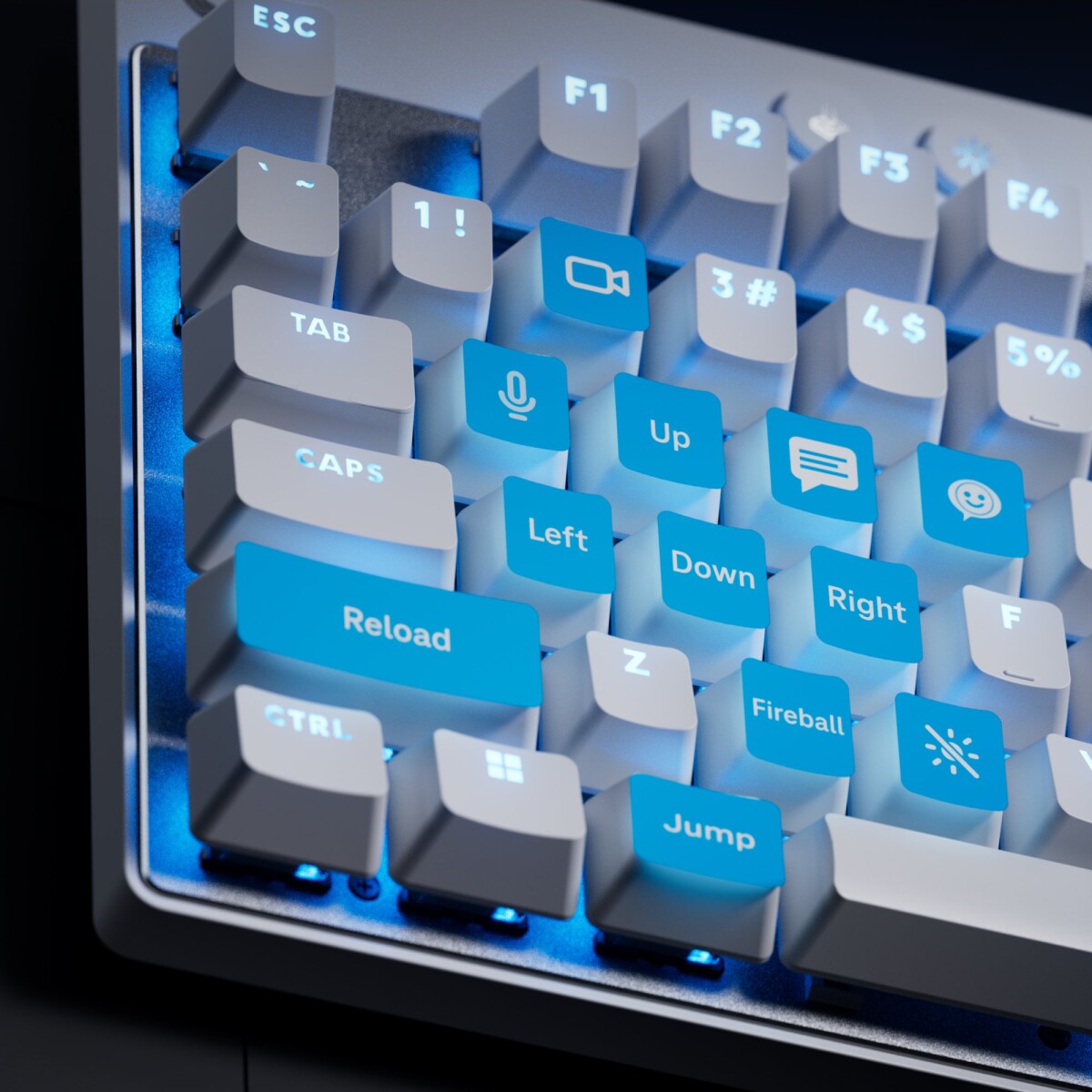 Køb Logitech G - Pro X Tkl Rapid Tenkeyless Gaming Keyboard - Gucca.dk