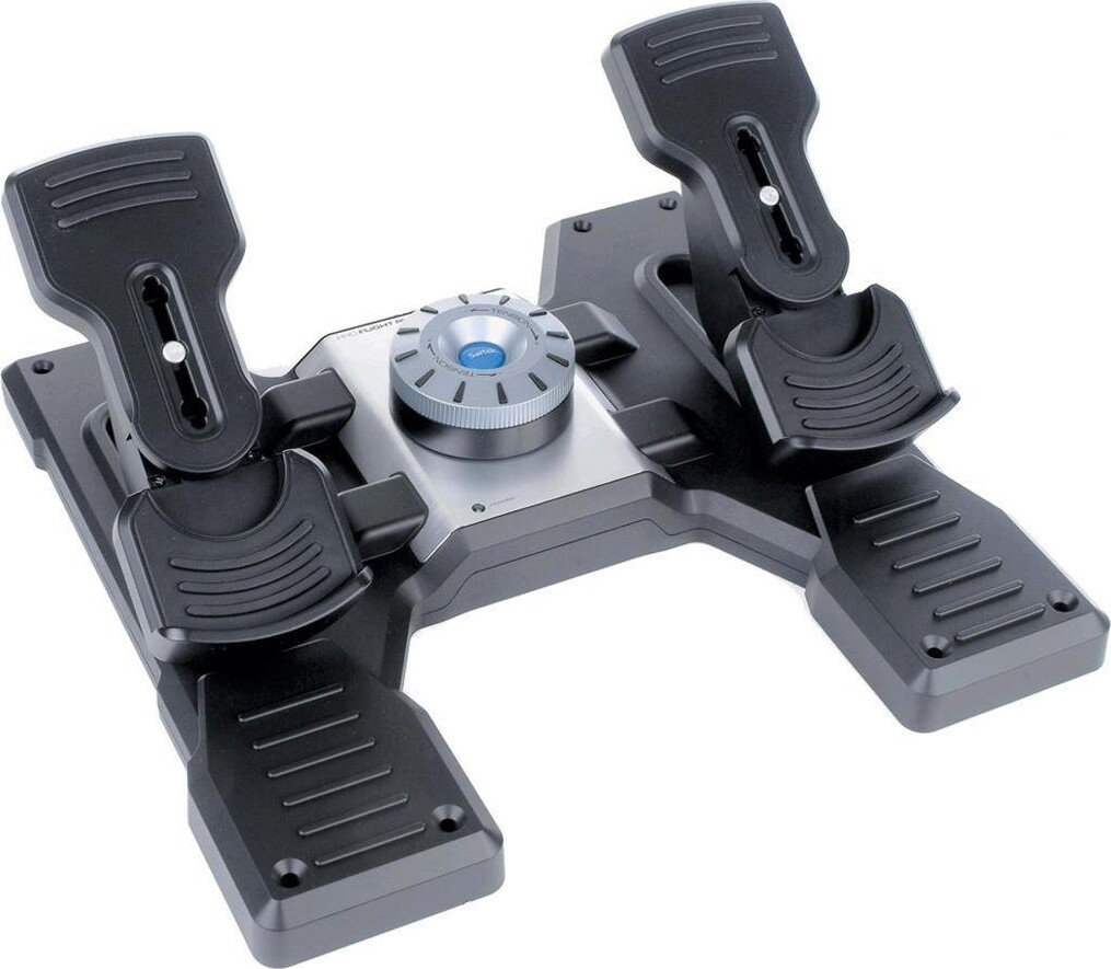 Logitech G Saitek Pro - Flight Rudder Pedals - Pedaler Til Pc