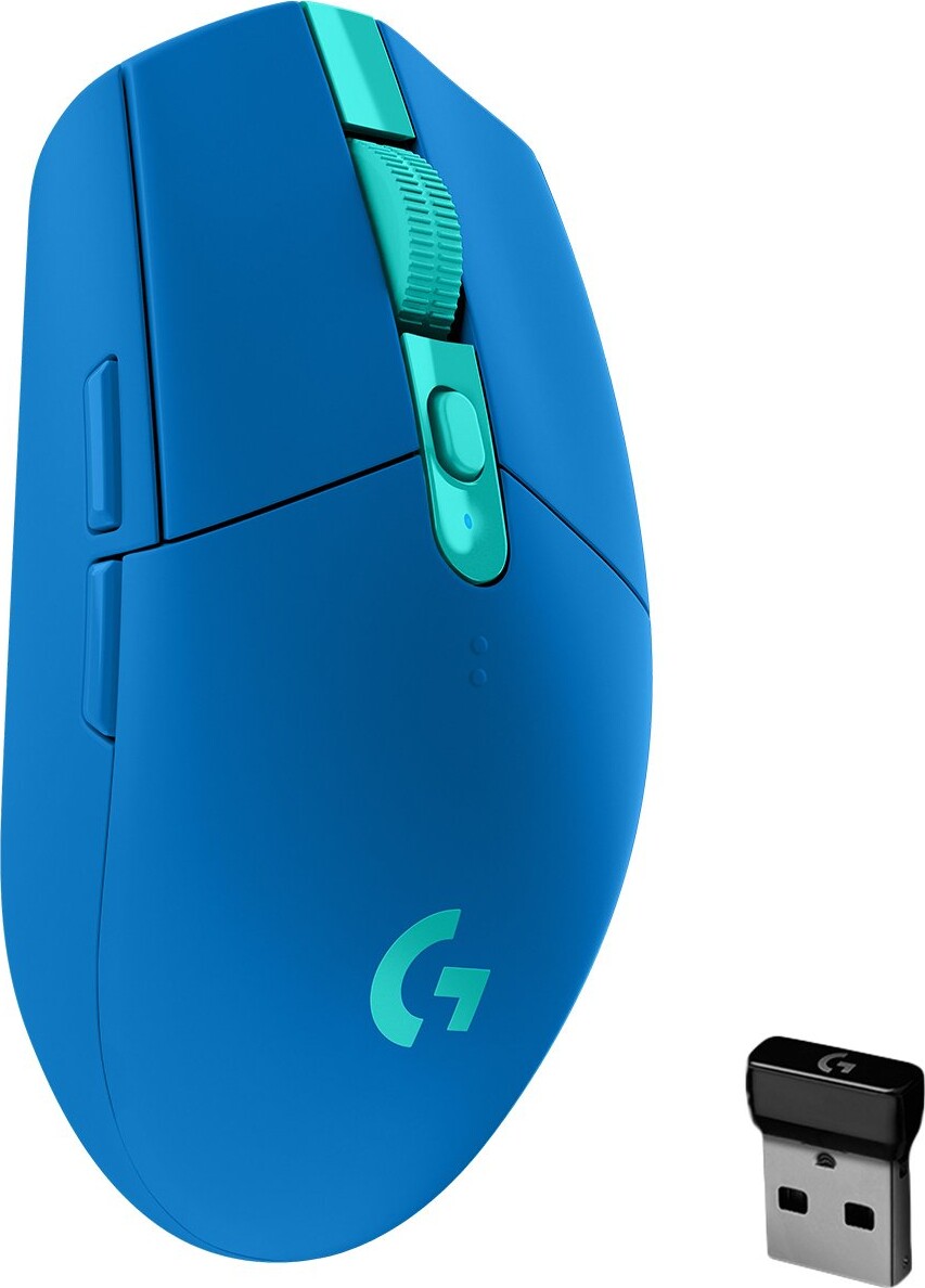 Logitech G305 Lightspeed - Trådløs Gaming Mus - 12000 Dpi - - Blå Se tilbud og på Gucca.dk