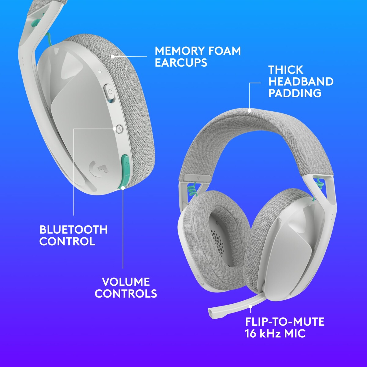 Logitech - G321 Lightspeed Headset