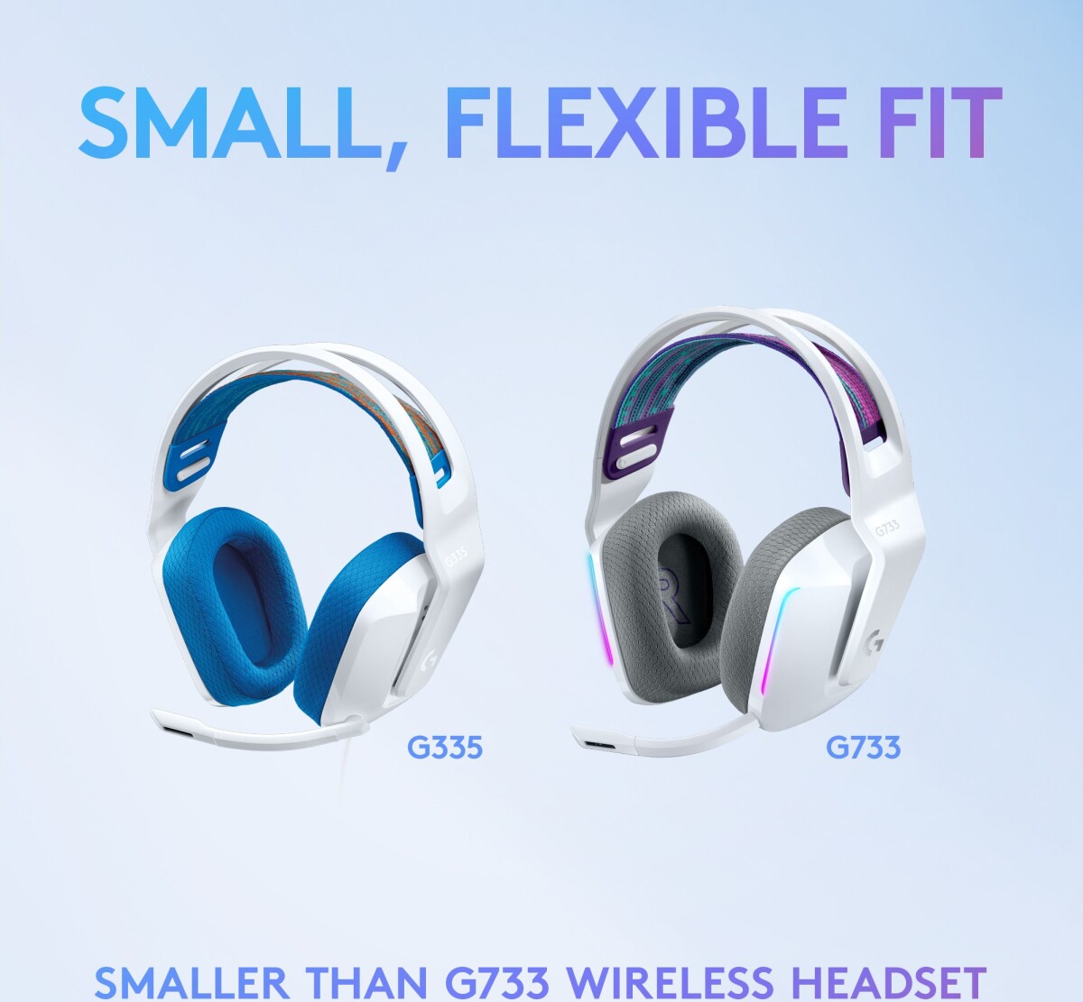 Logitech G335 - Gaming Headset - Hvid